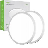 LEPRO 1500039-DW-EU LED lubinis šviestuvas, 24W, 2400 lm, 5000K, IP44, CRI>80, baltas, apvalus, 29.3cm, 2 vnt.