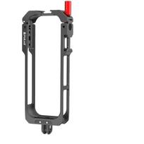 Puluz Insta360 X5 metalinis dėklas PU759B, 14.7×6.0×2.2cm, CNC aliuminis, 2× šaltoji tvirtinimo detalė