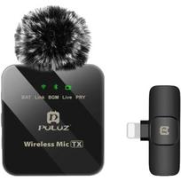 Puluz PU645B belaidis lavalier mikrofonas, 2.4G, 20m, 30ms, 20-20kHz, 64dBm, 60mAh, 5-6h