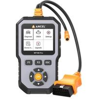 ANCEL MT100 PRO motociklų diagnostikos skaitytuvas, 2.8" TFT ekranas, 8 mygtukai, 8–18 V, CAN, J1850 PWM, J1850 VPW, ISO9141