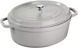 STAUB LA COCOTTE Ketaus puodas ovalus 3,2 L, Trumelio pilka