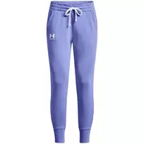 Moterų Under Armour Rival Fleece kelnės Cosmic Purple / White XS