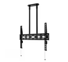 B-TECH AV BT8448-150/BB Itin didelis universalus lubinis laikiklis plokščiaekraniams televizoriams su 1,5 m Ø50 mm strypu, VESA iki 1100x700, 130 kg, juodos spalvos
