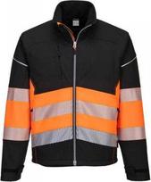 Gero matomumo PORTWEST PW375 Softshell striukė , Dydis: XXL, Pw spalvos: Juodas/Oranžinis