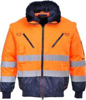 Pilot striukė trys viename PORTWEST PJ50, Dydis: M, Pw spalvos: Oranžinis/Navy