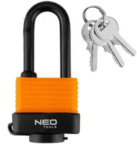 Neo Tools Ilgas vandeniui atsparus spyna laminuota guminė apsauga 40mm