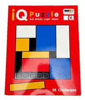 District Loginis stalo žaidimas IQ Puzzle, 8x8 blokelių