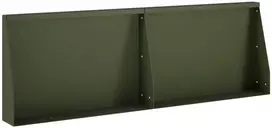 Sienelė 2 vnt. 60 x 12 x 40 cm Plienas Alyvuogių žalia
