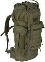 MFH BW Combat Backpack MOLLE 65 l Kovinė kuprinė su aliuminio rėmu
