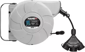 Hand Pro Būgninis ilgintuvas su automatiniu suktuvu 15+2m IP44, 32,5mm, trigubas lizdas ir kištukai extrem
