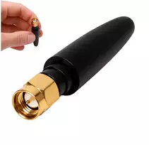 WiFi Bluetooth ZigBee antena 2.4 GHz SMA kištukas 2.5 dBi - tiesi