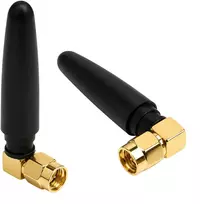 WiFi Bluetooth ZigBee antena 2.4 GHz SMA kištukas, 2.5 dBi, stačiu kampu