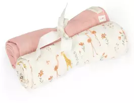 Little Dutch Swaddles set muslin 2 pcs `Blooming Safari´ 70 x 70 cm