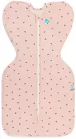 Love To Dream™ Swaddle Up™ bambukinės viskozės miegmaišis Cloud Blush Cherries TOG 1.0, 1 etapas, S dydis