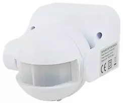 Judesio jutiklis PIR, 230 Vac, 12m, 1200W, IP44, reguliuojamas, THORGEON