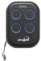 Unitronic Universalus pultelis garažo vartams ir užkardams, 4 kanalų, kintamo kodo ROLLING CODE