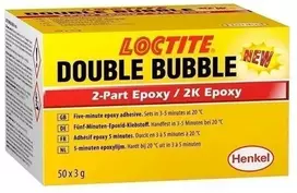 Klijai epoksidiniai 2-jų komponentų 5min 3g DOUBLE BUBBLE LOCTITE