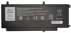 EXD Nešiojamo kompiuterio baterija DELL D2VF9, 3840mAh, Power Plant