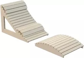 Harvia ergonominis pirties gultas, drebulė
