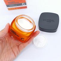 L'Oréal Men Expert Hydra Energetic Moisturizer 50ml - Repairing, Firming Face Cream for Men. red