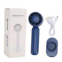 Eyelash Fan   Portable Handheld USB Rechargble Silent Eyelashes Extension Glue Dryer for Buty Salon Home white
