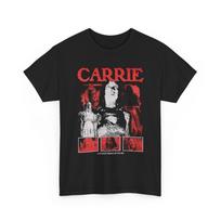 Carrie (1976) Movie T-Shirt – Vintage Stephen King Horror Tee, Classic 70s Film S black