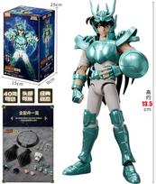 Saint Seiya Action Figure Saint Seiya-Milo Assembling Figurines Saint Seiya-Mu Saint Seiya-Aiolia Limited Model Toy Gift gray