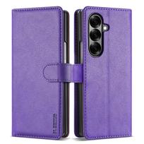 Flip Leather Wallet Case for Samsung Galaxy Z Fold 8 Ultra 7 6 5 4 3 Magnetic Attracti Card Pocket Purse Folding Cover Book Bag Galaxy Z Fold5 violetinė