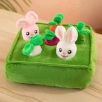 Vegetable Garden Carrot Plush Toy Pull The Carrot Parent-Child Interaction Education Hands-On Ability Educational Plush Toys green