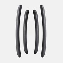 For BMW 3 Series E46 E90 E91 E92 E93 F30 F31 F34 F35 G20 G21 G28 Car Bumper Fender Flare Mud Flap Splash Guard Wheel Eyebrow Lip Black Style 4pcs