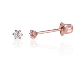 Auksiniai auskarai moterims Diamond Sky "Juno Gold X"