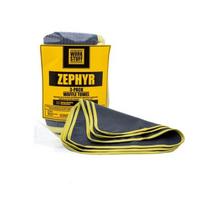 "Work Stuff Zephyr" vaflinis rankšluostis 3 pakuotės - mikropluošto vaflinis rankšluostis stiklui 35x35 cm