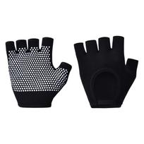 Yoga Gloves For Women Nonslip Half Finger Workout Glove For Gym Exercise One Size