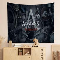A-Assassin S -Creed Gaming Cartoon Tapestry Wall Hanging Decoration Household Home Decor 100X70CM black