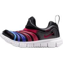 Nike Dynamo Free Atsparūs trinčiai Žemi Vaikų Laisvalaikio Batai Juodi Vaikams nuo 3 iki 7 Metų 343738-031 33.5 juoda