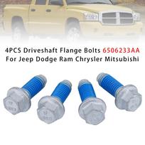 4PCS Driveshaft Flange Bolts 6506233AA For Jeep Dodge Ram Chrysler Mitsubishi