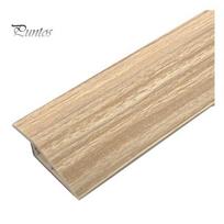 PVC slenksčio rampos 1/1,5 cm x 100 cm lipnios grindų perėjimo juostelės Neslystančios durų angos Kiliminės plytelės Užleidimo kraštas Reduktorius Vandeniui atsparus 1cm sena mediena
