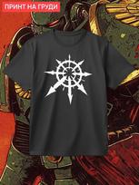 Marškinėliai Warhammer 40000 Chaoso žvaigždė M black