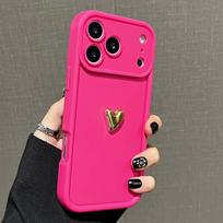 For Xiaomi Mi 11t Pro 5g 11i Girl 3D Gold Love Heart Matte Case 11 T I 11tpro Soft Silicone Shockproof Back Cover On Xiaomi11t For Mi 11T