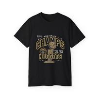 Denver Nuggets Vintage 2023 Championship, Basketball Gift, Graphic T Shirt XL gray