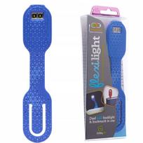 Usb Led knygos skirtukas su klipsu, mėlyna skaitymo lemputė