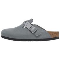 Birkenstock Boston Braided Elegant Comfortable EVA Anti-Wear Closed-Toe Slippers Women slippers Basalt-Grey 1029086 38 gray
