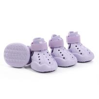Dog Sandals - Breathable Clog for Outdoor Walking and Comfort XL violetinė