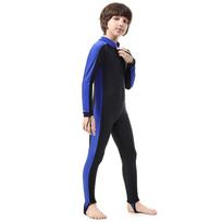 Kids UV Protection Rash Guard Swimsuit One-Piece Dive Suit Swimming Snorkeling Sun Safety Small black