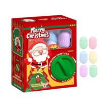 Christmas Claw Machine Set for Kids Creative Egg Grabber Toy Egg Grabber Machine Dispenser Mini Arcade A red