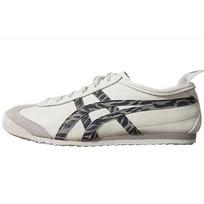 Onitsuka Tiger Mexico 66 Comfortable Versatile Non-Slip Lightweight Low-Top Casual Shoes Unisex sneaker Black White 1183A212-107 42.5 white