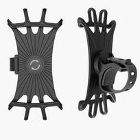 Dviračio telefono laikiklis Dviračio mobiliojo telefono laikiklis Motociklo stovas Suporte Celular iPhone Samsung Xiaomi Gsm Houder Fiets 1pcs juoda