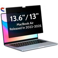 Magnetic Privacy Screen for Macbook Air 13.6/13 Inch (2022-2025, M2, M3, M4) Removable Matte Privacy Filter for 13.6inch Macbook for Macbook Air 13.6/13 Inch (2022-2025)