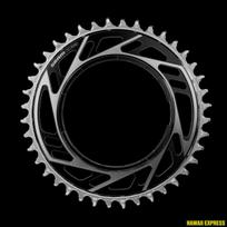 Priekinė žvaigždė SRAM RED X-SYNC 44T 6,5 mm ofsetas juoda/sidabrinė