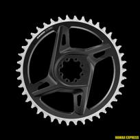 Priekinė žvaigždė SRAM RED/Force X-SYNC 42T Direct Mount 6,5 mm ofsetas juoda/sidabrinė